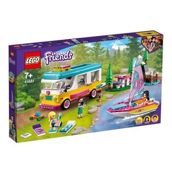 LEGO Friends 森林露營車和帆船 41681