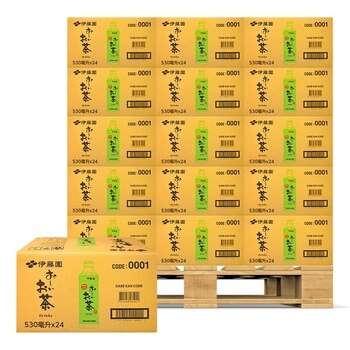 Ito-En 伊藤園 綠茶 530毫升 X 24瓶 X 50箱 Ito-En 伊藤園 綠茶 530毫升 X 24瓶 X 50箱