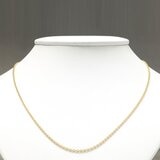 18K 黃K金 實心項鍊 813724054