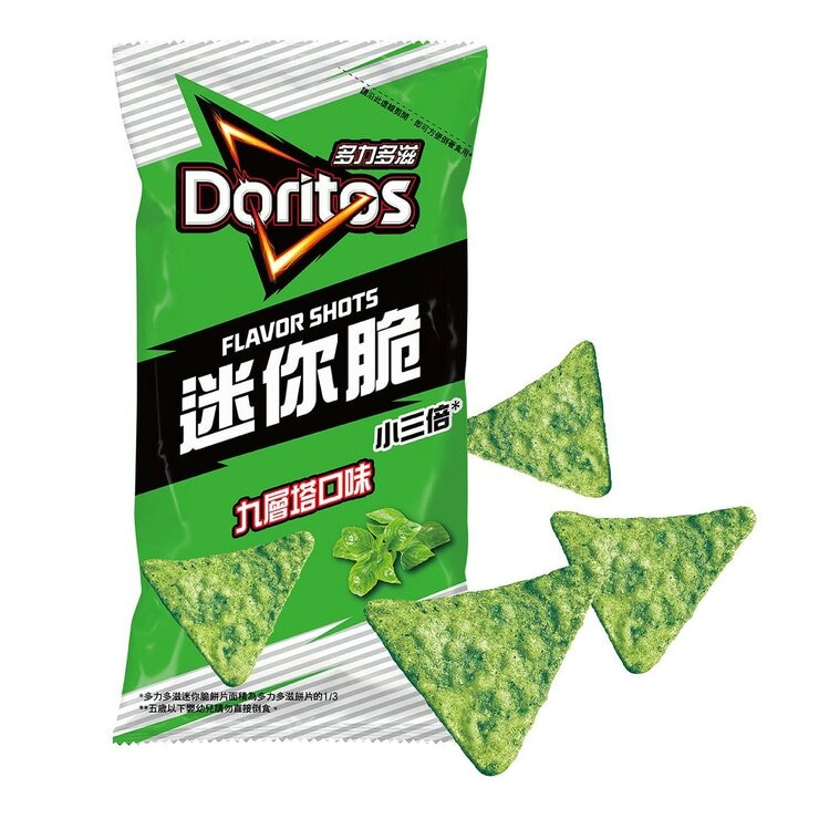 多力多滋 迷你脆星級小吃組 54公克 X 18包 (九層塔 X 4 / 皮蛋 X 4 / 炭烤雞翅 X 5 / 墨魚 X 5)