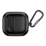 MAGEASY Odyssey 抗衝擊磁扣手繩耳機殼 AirPods 4 金屬黑