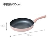 樂扣樂扣 霧感莫蘭迪IH不沾單柄鍋 2件組 20公分平煎鍋 + 30公分平煎鍋