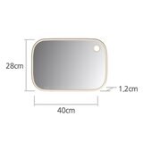 Mari Steiger 雙面砧板 奶油白