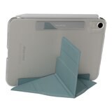 MAGEASY Facet 全方位支架透明背蓋保護套 iPad mini 7 2024 / A17 Pro / iPad mini 6 2021 寧靜藍