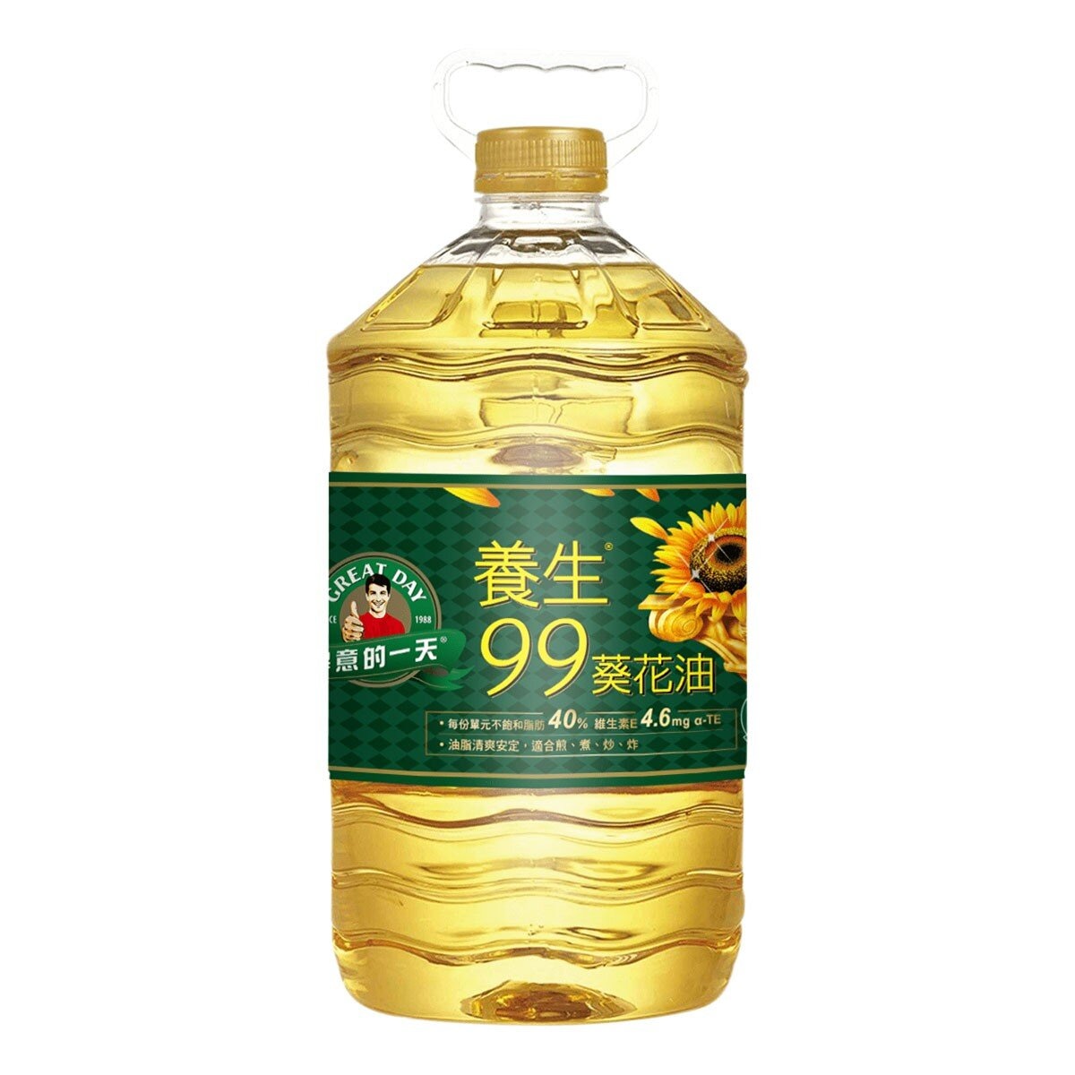 得意的一天養生99葵花油 5公升