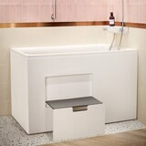 Kohler 1.2公尺坐臥式浴缸右角位 帶腳蹬 限配偏遠地區(第二區)