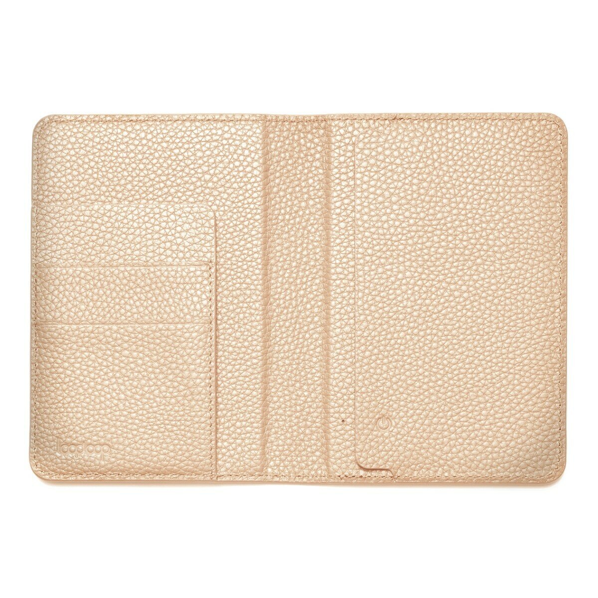 Looploop Tag 全球定位 安心旅行組 防丟失護照包 X 1入 + 物品尋找器 X 1入 奶油白