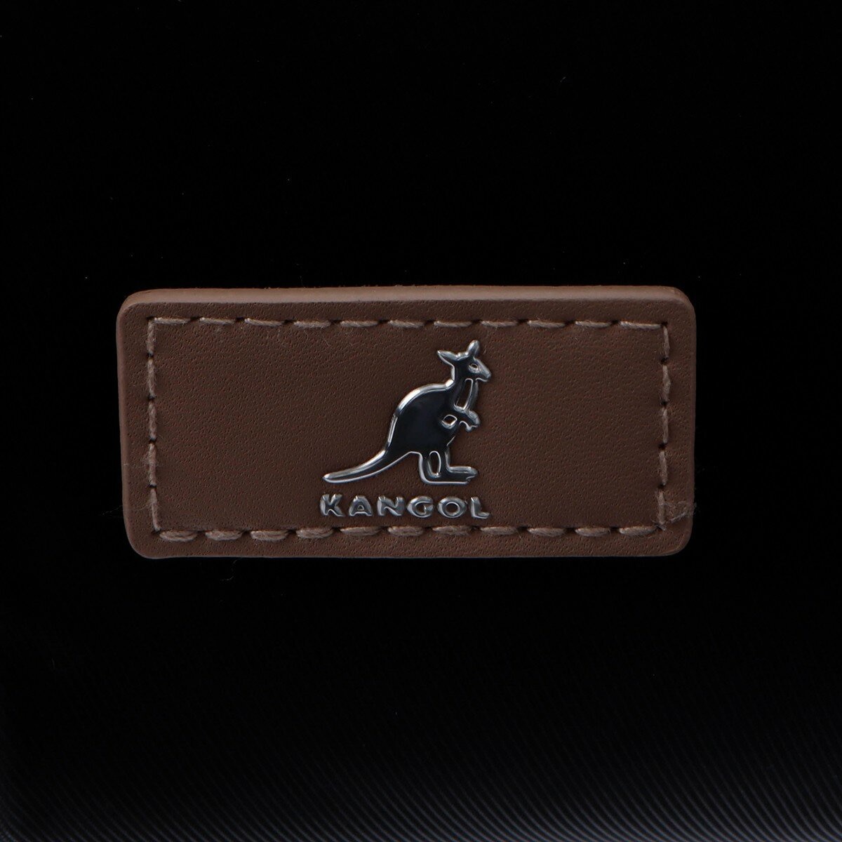 KANGOL 方形手提側背包 黑