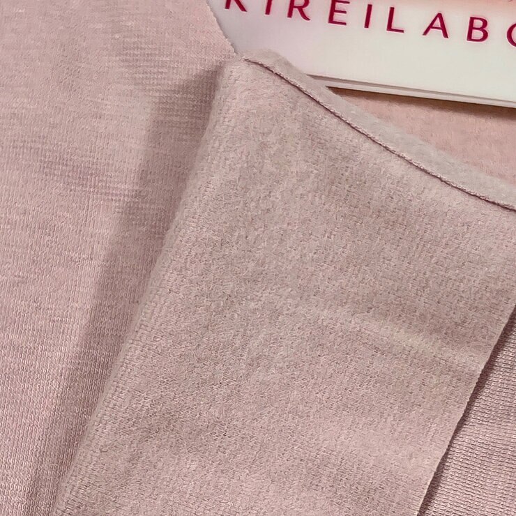 郡是 女刷毛發熱長袖衛生衣 粉紅 LL