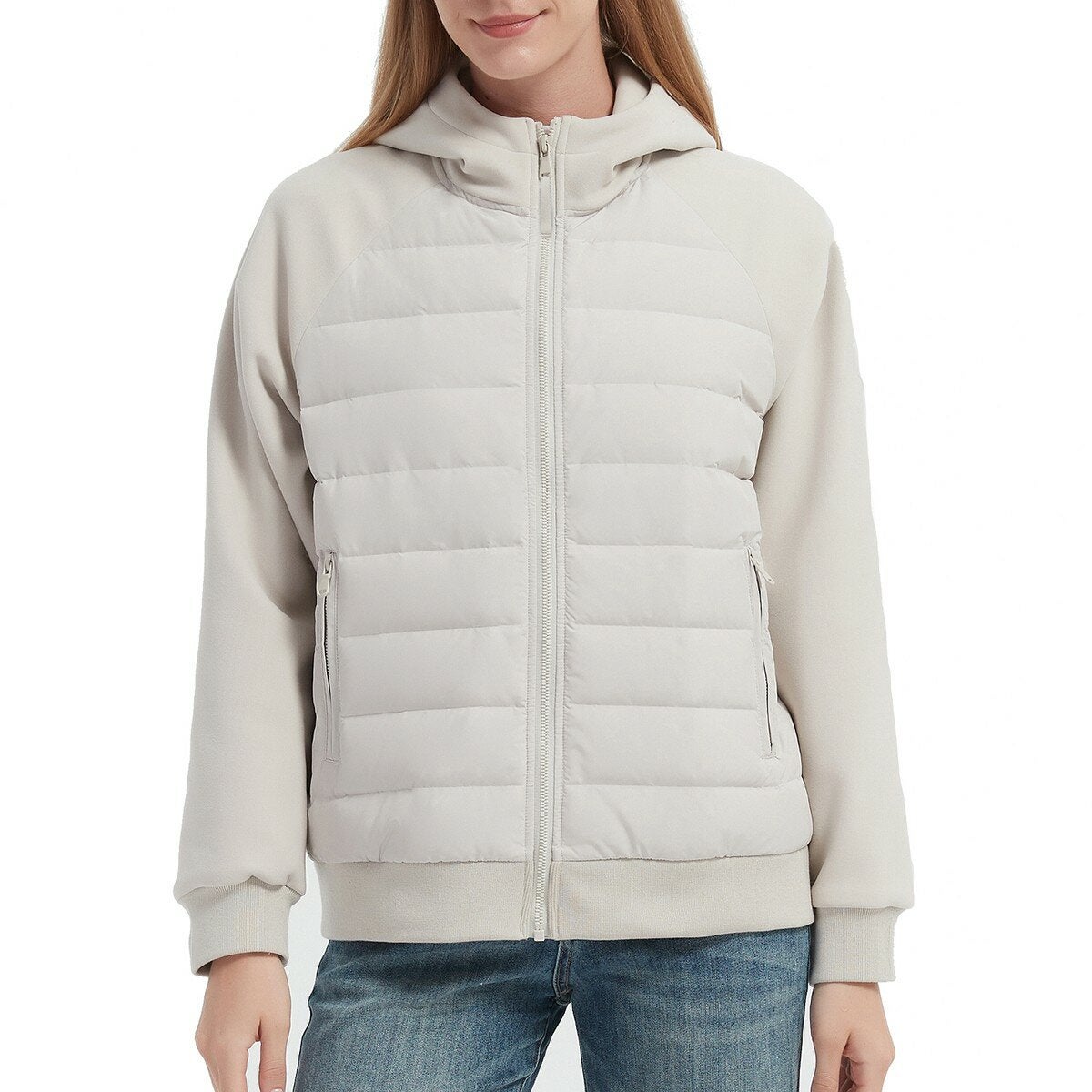 Brush Finch 女羽絨外套 白 Brush Finch 女羽絨外套 白