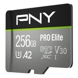 PNY PRO Elite 256GB microSDXC 記憶卡含SD轉接卡