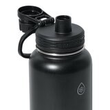 Thermoflask 不鏽鋼保冷保溫瓶 946毫升 X 2件組 深邃黑+霧玫瑰粉