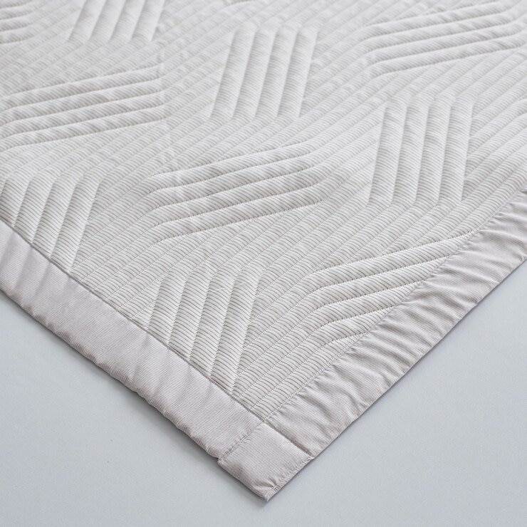 Allertect 雙人涼感墊 152公分 X 190公分 灰