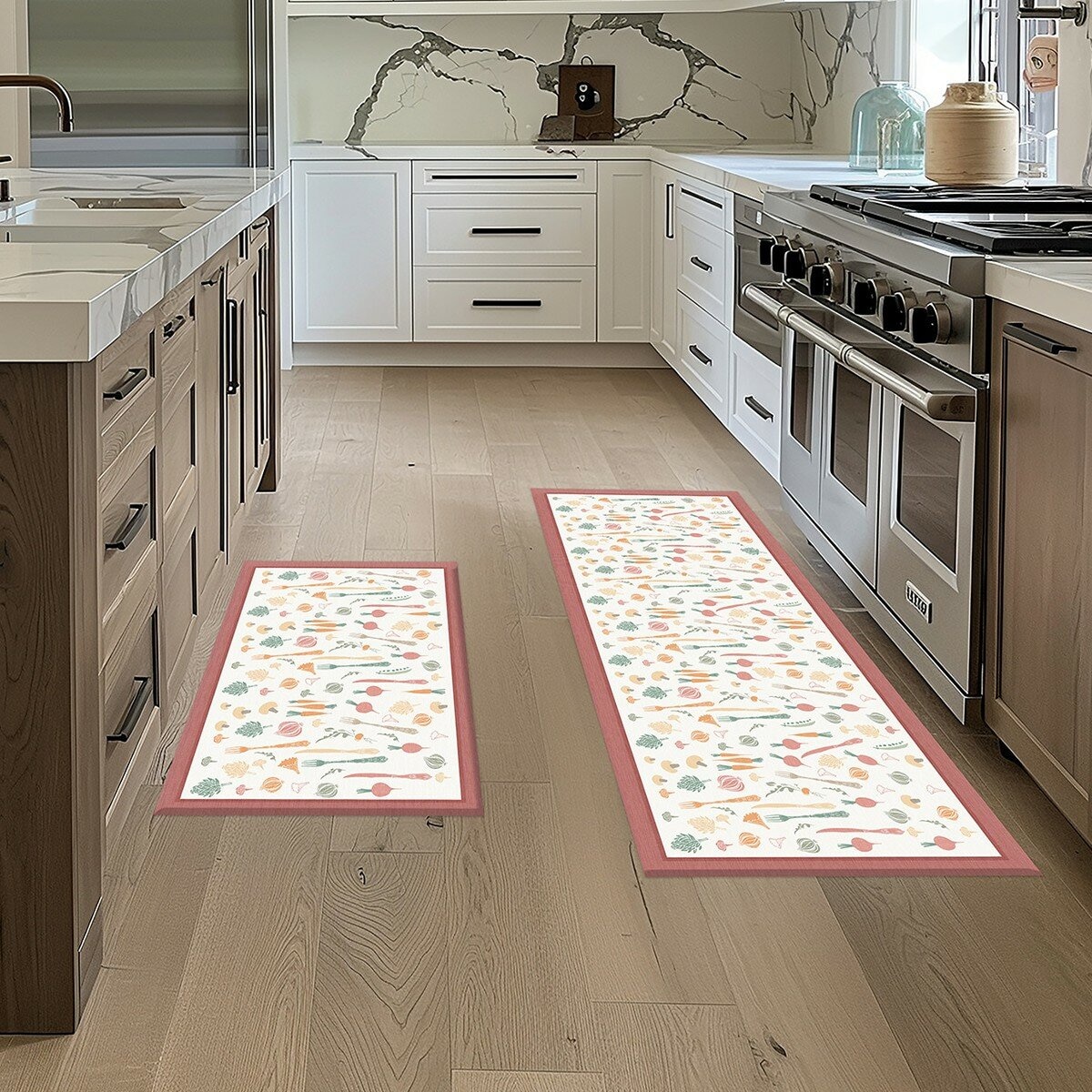 Serelena Wellness 多用途止滑地墊 2入組 廚房