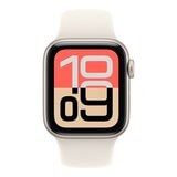 Apple Watch SE 3 GPS 40公釐 星光色鋁金屬錶殼 附星光色運動型錶帶 S/M Apple Watch SE 3 GPS 40公釐 星光色鋁金屬錶殼 附星光色運動型錶帶 S/M