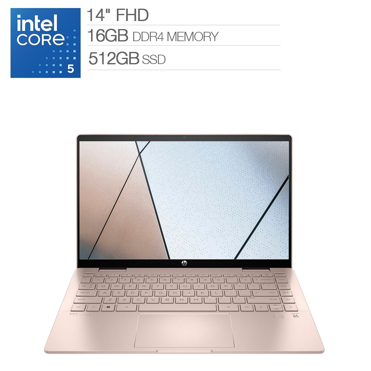 HP Pavilion x360 14吋 觸控筆記型電腦 14-EK2090TU 鉑金粉