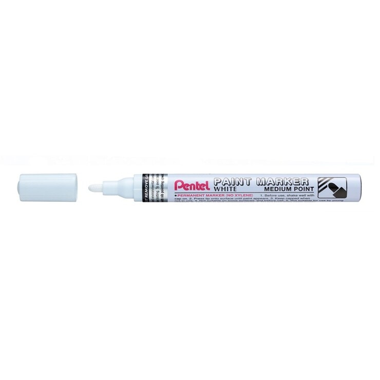 Pentel 油漆筆 12支 白色 Pentel 油漆筆 12支 白色