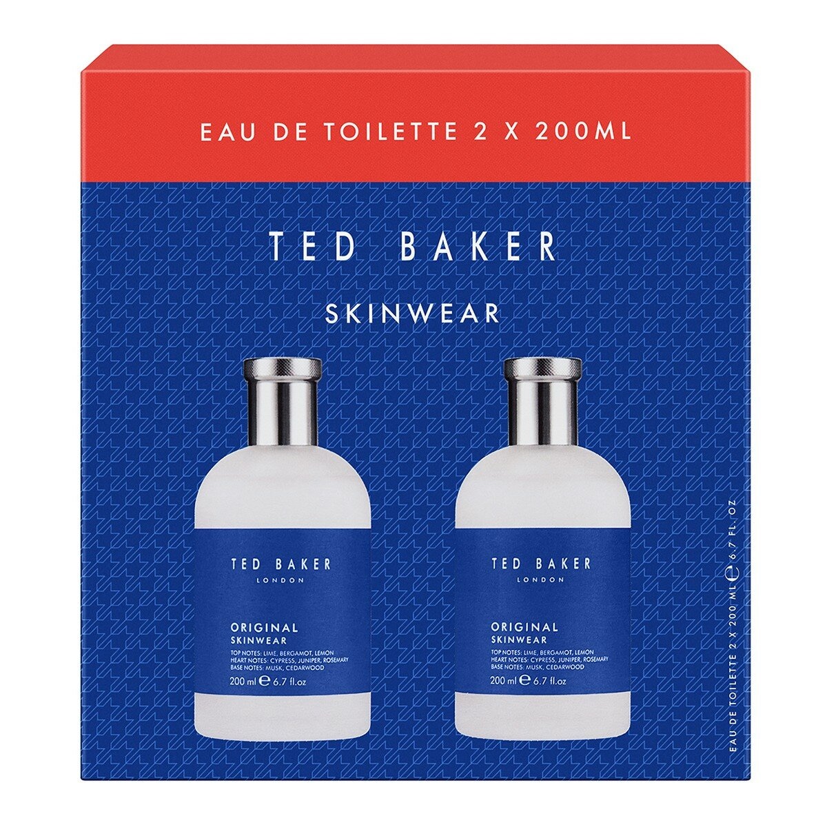 Ted Baker 經典款香水 200毫升 X 2入
