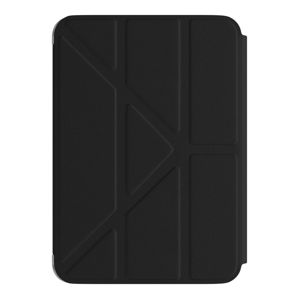 MAGEASY Facet 全方位支架透明背蓋保護套 iPad mini 7 2024 / A17 Pro / iPad mini 6 2021 黑