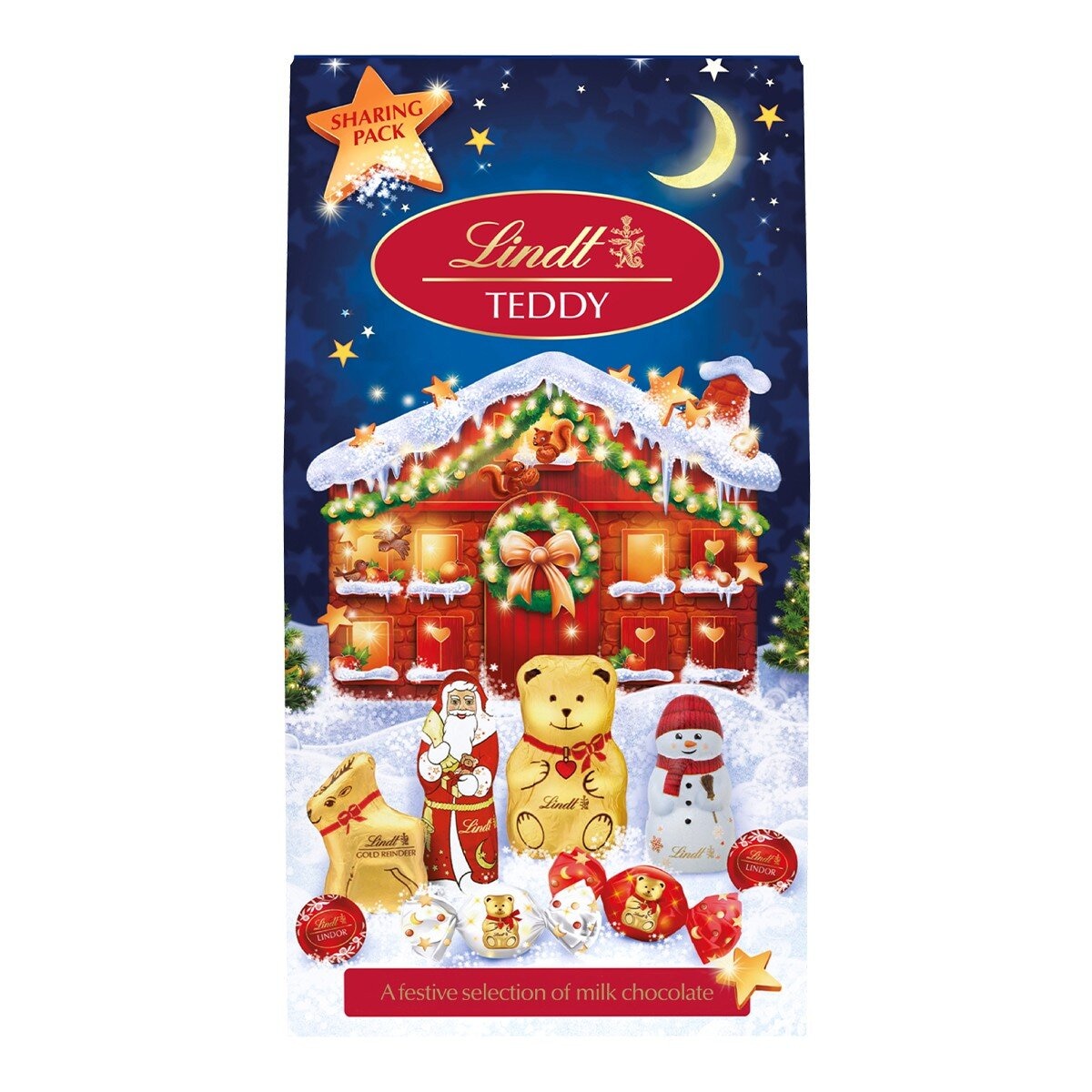 LINDT 聖誕巧克力綜合包 450 公克 LINDT 聖誕巧克力綜合包 450 公克