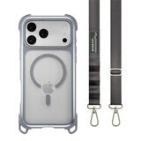 MAGEASY Odyssey Strap M 超軍規防摔掛繩手機殼 iPhone 17 Pro Max(迷霧/高冷灰) + 鏡頭保護貼Lenz 鈦合金(午夜鈦) + Vetro 9H 鋼化玻璃保護膜 MAGEASY Odyssey Strap M 超軍規防摔掛繩手機殼 iPhone 17 Pro Max(迷霧/高冷灰) + 鏡頭保護貼Lenz 鈦合金(午夜鈦) + Vetro 9H 鋼化玻璃保護膜