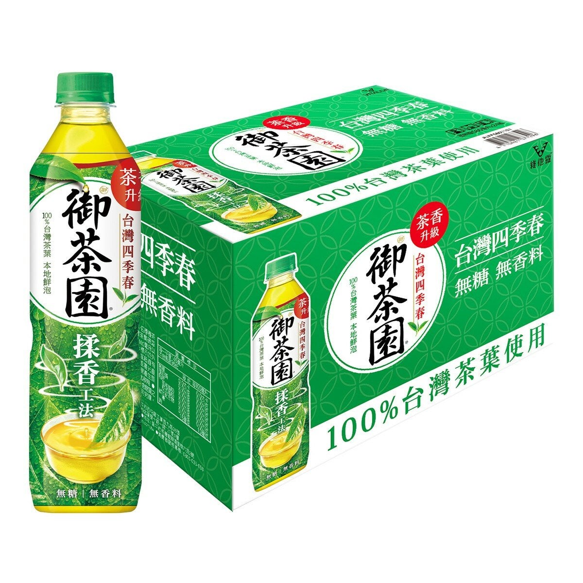 御茶園 台灣四季春 580毫升 X 24入 御茶園 台灣四季春 580毫升 X 24入