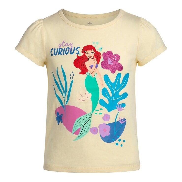 Character 兒童短袖短褲四件套組 Little Mermaid 3T