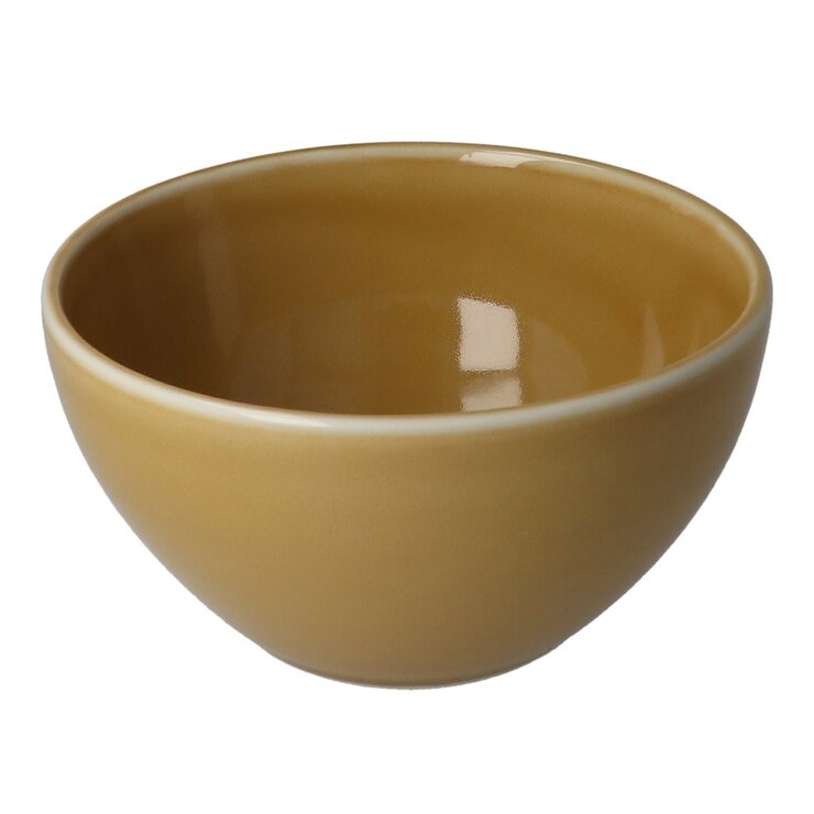 Minoyaki 日本製美濃燒飯碗 4件組 綠色+黃色 Minoyaki 日本製美濃燒飯碗 4件組 綠色+黃色