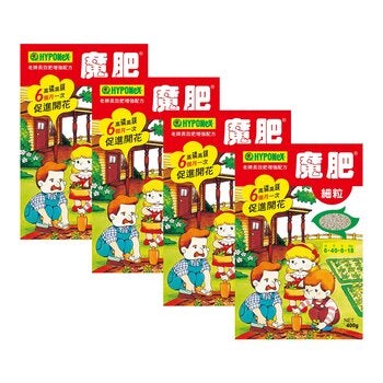 花寶魔肥 細粒 400公克 X 4入 花寶魔肥 細粒 400公克 X 4入