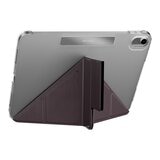 MAGEASY Facet 全方位支架透明背蓋保護套 for 2022 iPad 10 & 2025 iPad A16 酒紅紫