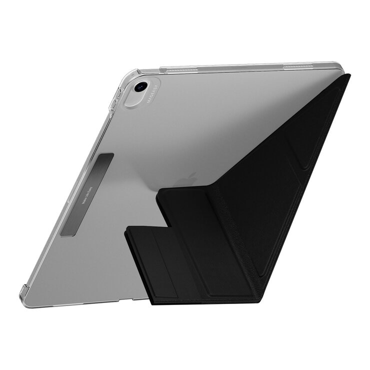 MAGEASY Facet 全方位支架透明背蓋保護套 適用於 2024 iPad Air 13吋 2025 M3 / 2024 M2 黑 MAGEASY Facet 全方位支架透明背蓋保護套 適用於 2024 iPad Air 13吋 2025 M3 / 2024 M2 黑
