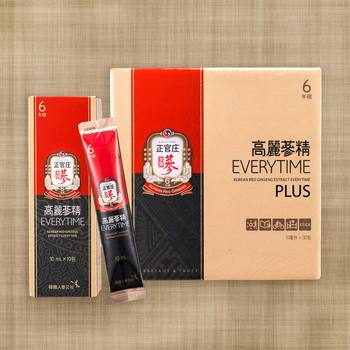 正官庄高麗蔘精 Everytime Plus 10毫升 X 30包 正官庄高麗蔘精 Everytime Plus 10毫升 X 30包