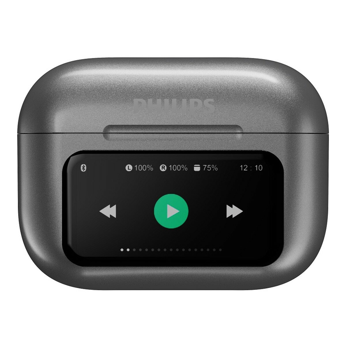 飛利浦 觸控螢幕真無線藍芽耳機 TAT2630 銀