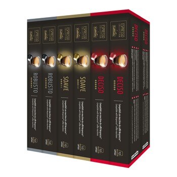 Caffitaly 120 顆膠囊咖啡組 含3種口味 (適用Nespresso咖啡機) Caffitaly 120 顆膠囊咖啡組 含3種口味 (適用Nespresso咖啡機)