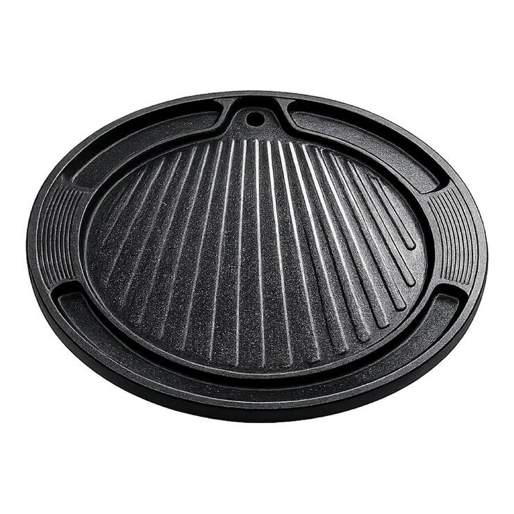 KITCHENWAY 陶瓷不沾塗層萬用IH烤盤 34公分 KITCHENWAY 陶瓷不沾塗層萬用IH烤盤 34公分