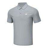 Skechers 男短袖Polo衫 灰 Skechers 男短袖Polo衫 灰