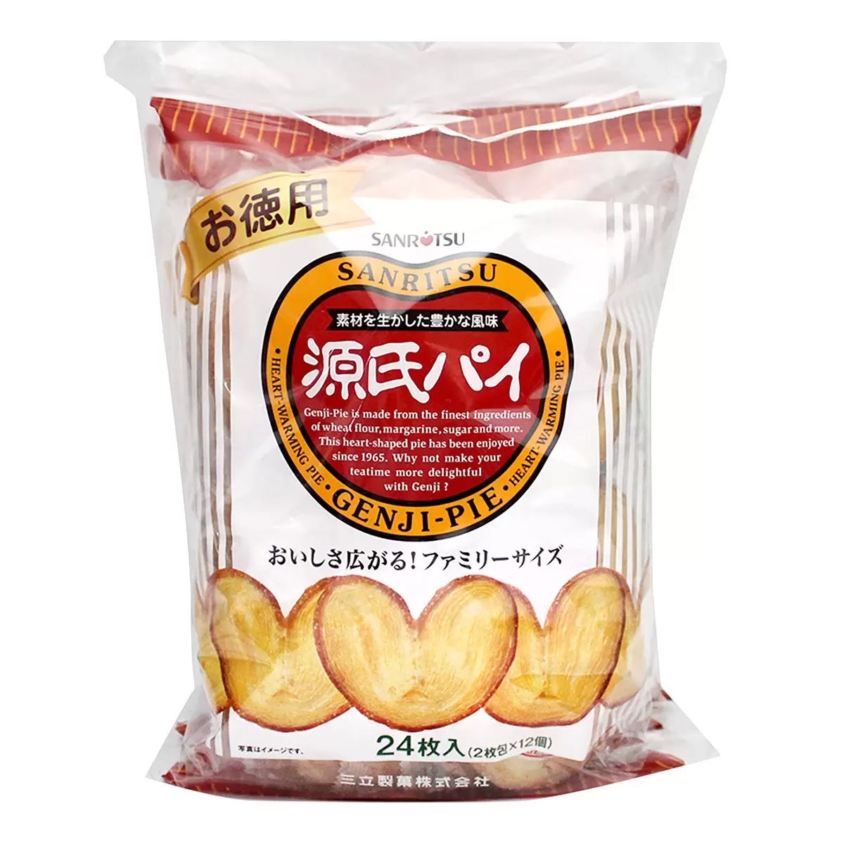 三立製菓 源氏派家庭包 240公克 X 3包 商品圖 1