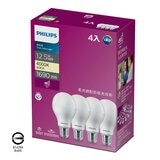 飛利浦 12.5W LED燈泡 4000K 自然色 4入