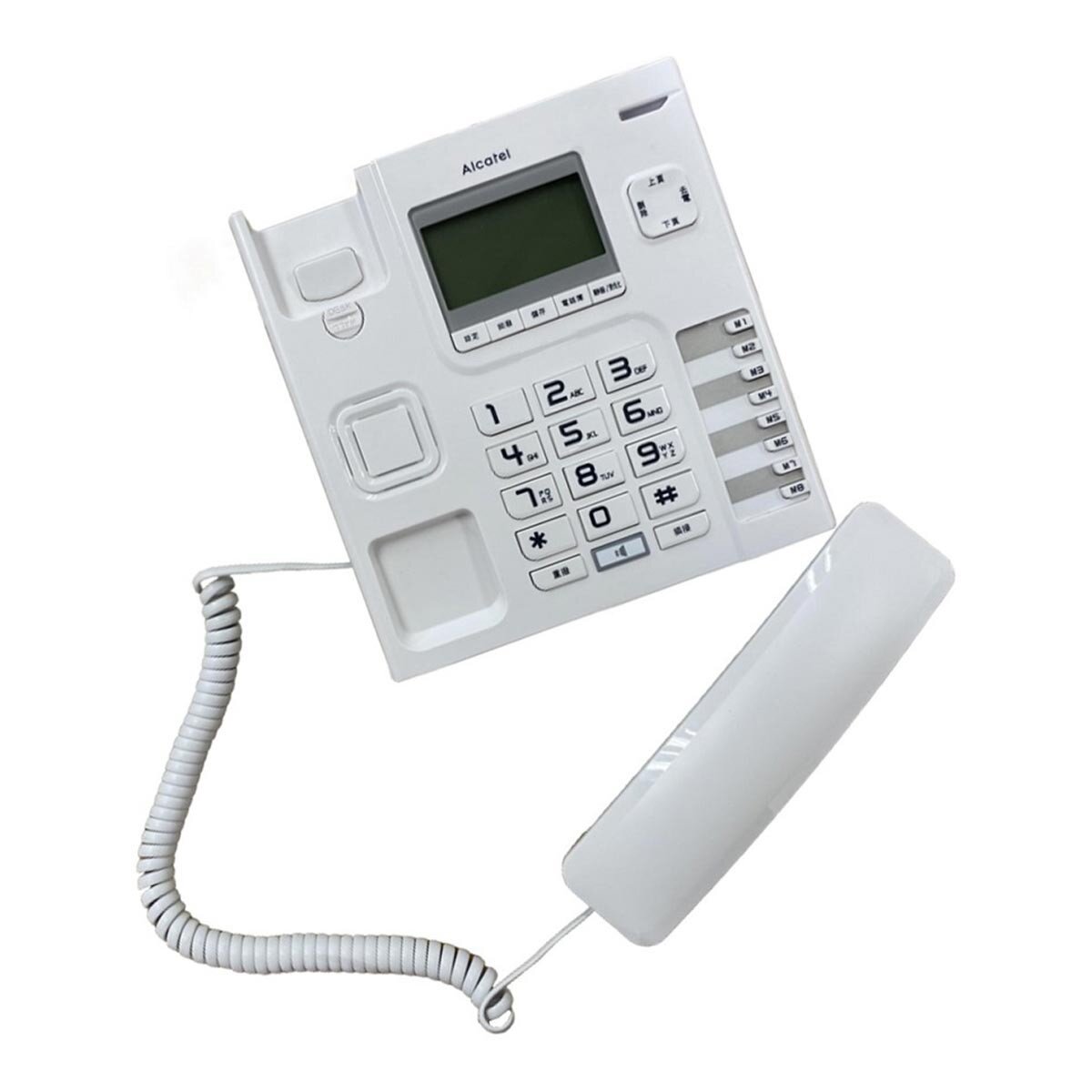 Alcatel 交換機專用家用電話 T76 TW 白