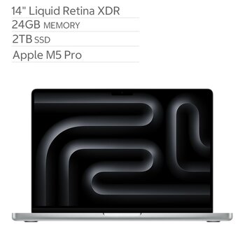 Apple MacBook Pro 14吋 搭配 M5 Pro晶片 15核心CPU 16核心GPU 24GB 2TB SSD