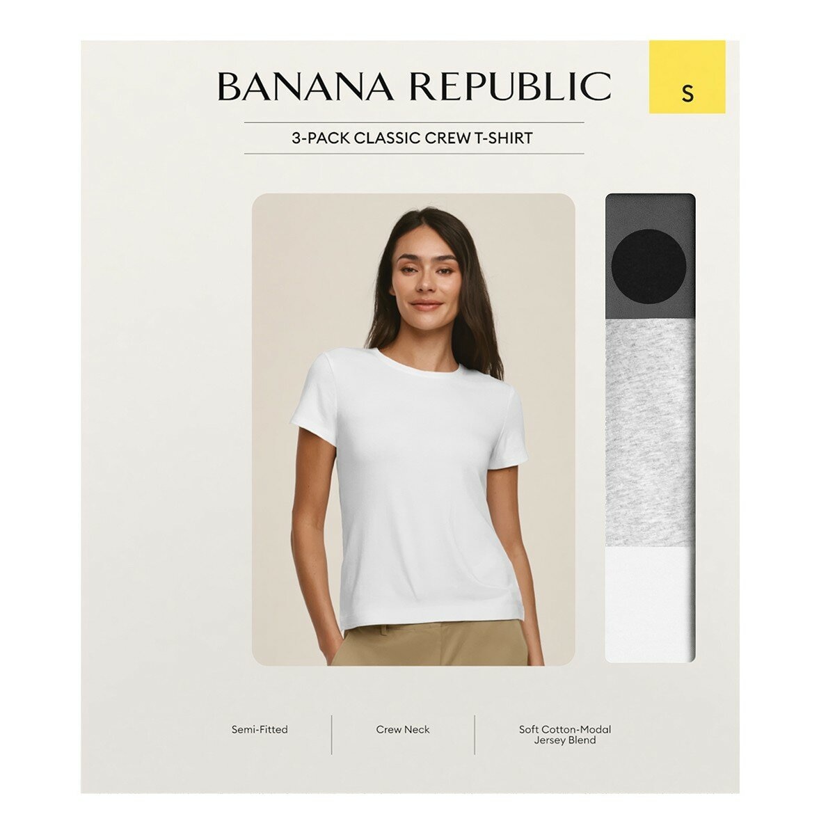 Banana Republic 女短袖上衣三入組 XL