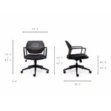 Musical Chairs Impressa 扶手辦公椅 黑 Musical Chairs Impressa 扶手辦公椅 黑