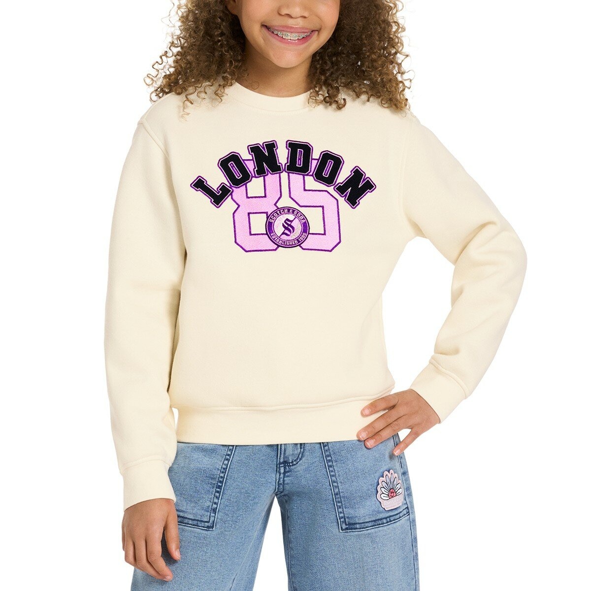 Scotch & Soda 兒童長袖 米