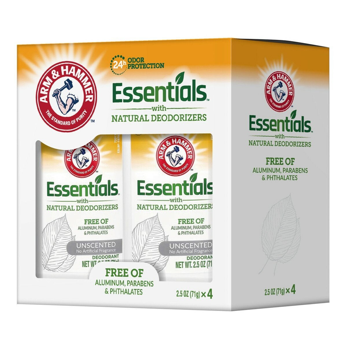 ARM & HAMMER 小蘇打配方體香膏 71公克 X 4入 ARM & HAMMER 小蘇打配方體香膏 71公克 X 4入