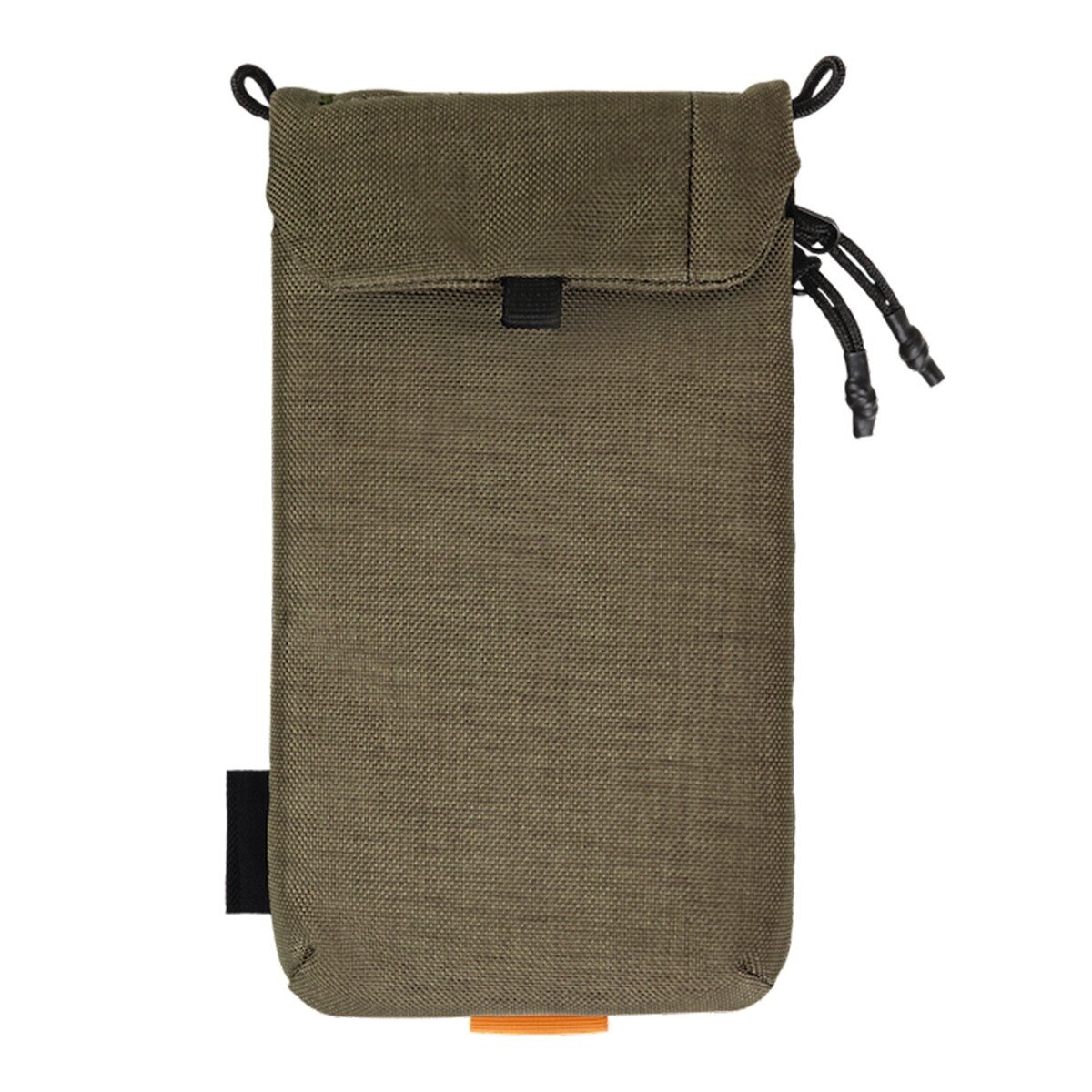MAGEASY Phone Sacoche (Cordura) 手機掛繩隨行包 + 8.3mm掛繩 曠野綠+反光黑掛繩