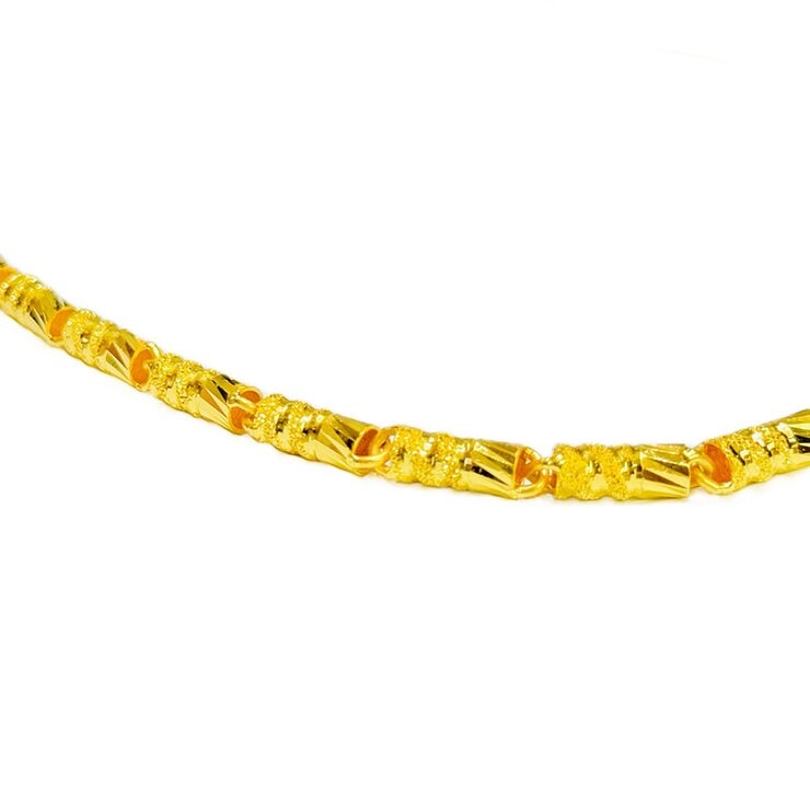 24K黃金男士套組 火焰 1800厘