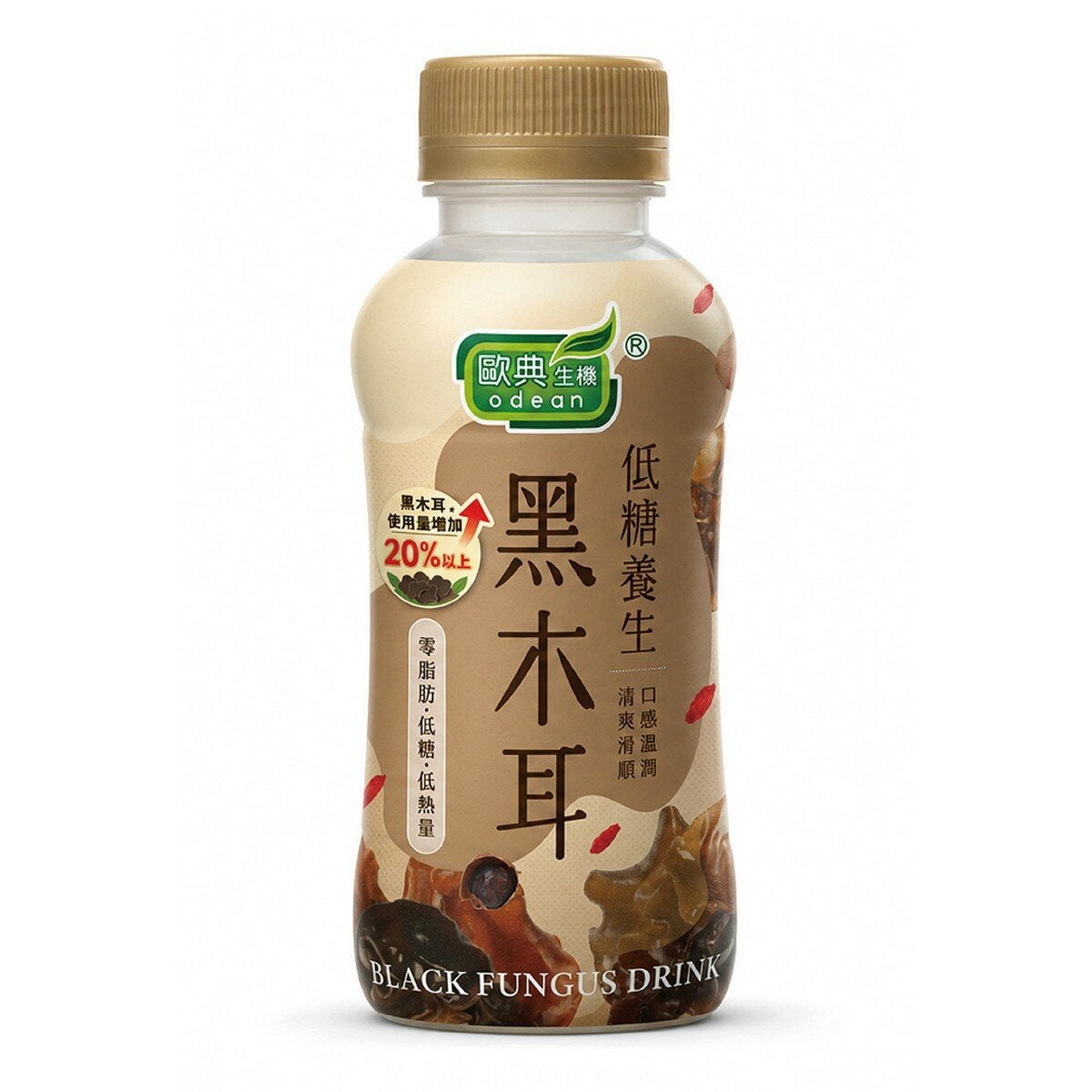歐典生機 低糖養生黑木耳露 320毫升 X 12入