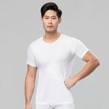 三槍 宜而爽 肌淨棉系列 男短袖上衣 3入 白 M