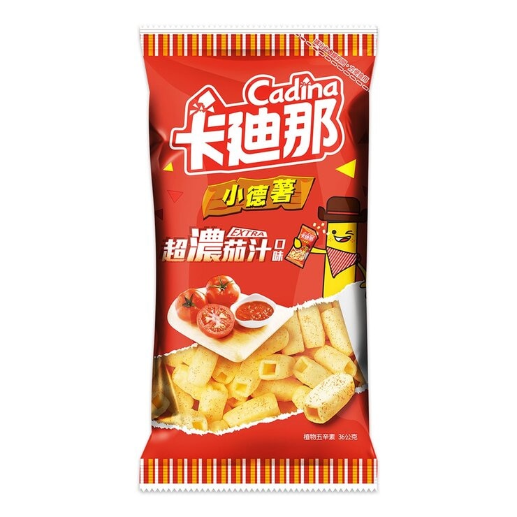 可樂果 MiNi濃蒜口味 + 卡迪那 小德薯濃厚茄汁口味 MiNi經典美味雙享組 共18包