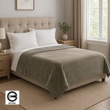 科克蘭 雙人舒適毯 248公分 X 233公分 灰褐色